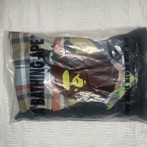 Bape checkered shirt